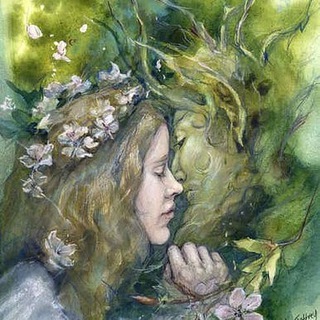 Логотип @wicca_pagan_datings - ☘️ Знакомства магов, язычников и ведьм ☘️