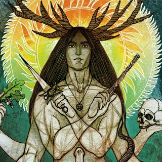 Логотип @wiccanpreaching - Викканская проповедь