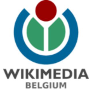 Логотип @wikimediabe - Wikimedia Belgium
