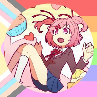 Логотип @wikimogai - квир вики | 🏳‍🌈🏳‍⚧️