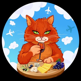 Логотип @winecatstorie - Винный Кот 2.0