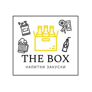 Логотип @winehouseshop - THE BOX. Напитки и закуски.