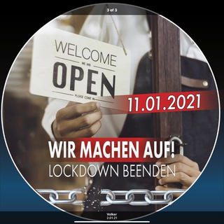 Логотип @wir_machenauf - Wir machen auf-Deutschland