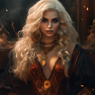 Логотип @witchdilemma - дилемма Лондонской ведьмы.