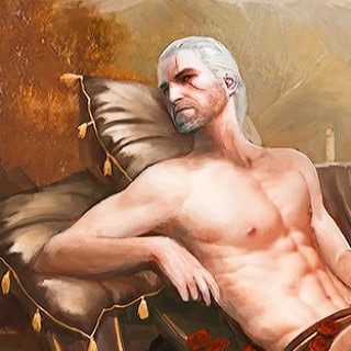Логотип @witcherpicture - Галерея Ван дер Хууя | The Witcher | Ведьмак