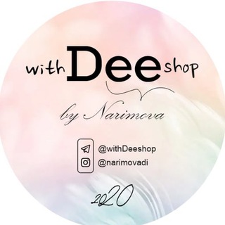 Логотип @withdeeshop - with Dee shop💜