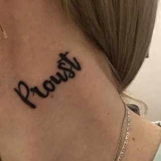 Логотип @withprust - С Прустом грустно, без - пусто