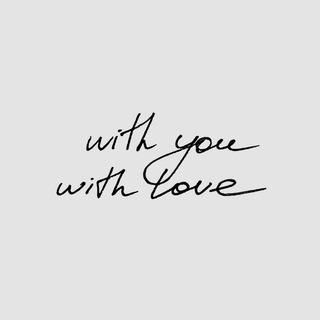 Логотип @withuwithlove - with u with love
