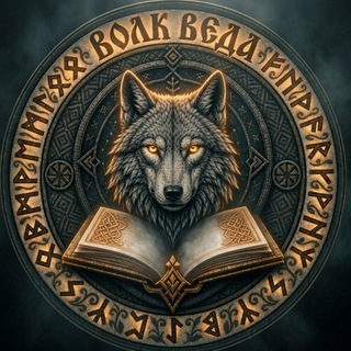 Логотип @wolkvedaty - Волк Веда