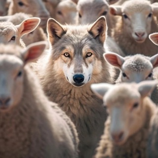 Логотип @wolves_and_sheep - ШУТИНГ FM