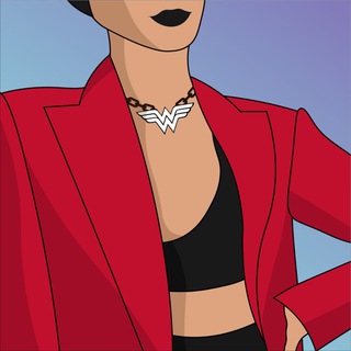 Логотип @wonderwomantime - Вандервуман