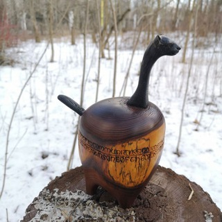 Логотип @woodenutensils - Юtensils - изделия из дерева