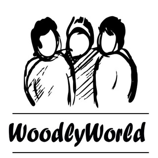 Логотип @woodlyworld - Woodly World | карты мира🌎
