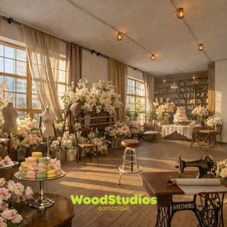 Логотип @woodstudios - WoodStudios