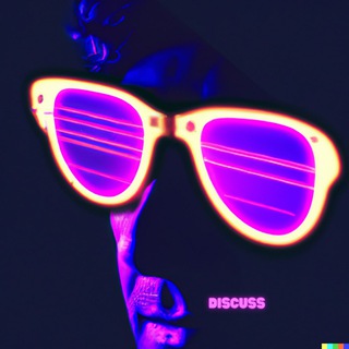 Логотип @woodyallenglasses_disccus - Очки Вуди Аллена – чат