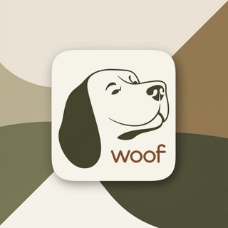 Логотип @woof_crypto - Woof Community 🐶
