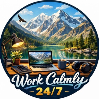 Логотип @workcalmly - Work Calmly 24/7