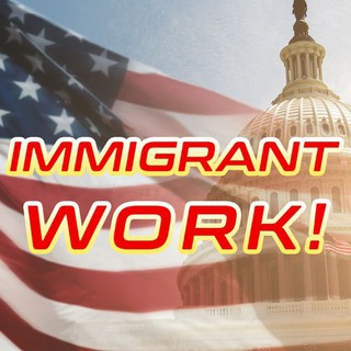 Логотип @workintheusa1 - IMMIGRANT/WORK