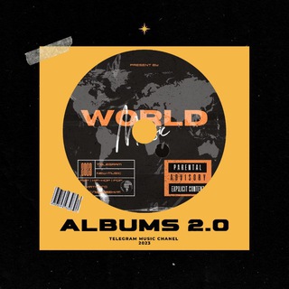 Логотип @worldalbumstg - World Albums 2.0