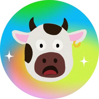 Логотип @wowcow_school - wowcow — креативная онлайн школа 🍄