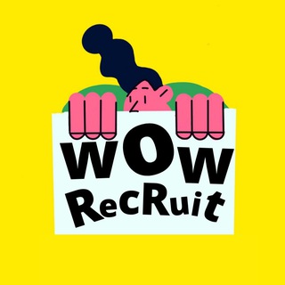 Логотип @wowrecruit - WOW!WORK | RECRUIT