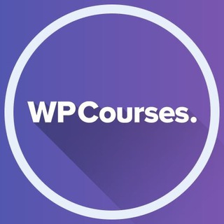 Логотип @wpcourses_ru - WPCourses.ru