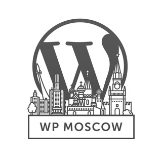 Логотип @wpmeetup - Митапы WordPress в Москве