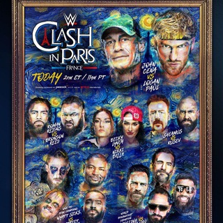 Логотип @wwe_clashinparis2025 - WWE CLASH IN PARIS 2025