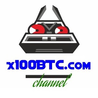 Логотип @x100btccom_channel - X100BTC.сom официальный канал