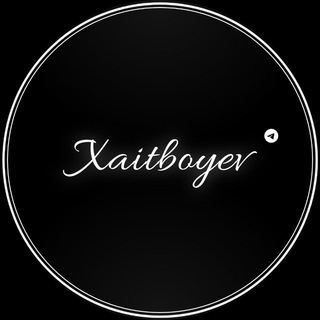 Логотип @xaitboyevru - Реклама Xaitboyev | Обязательная подписка