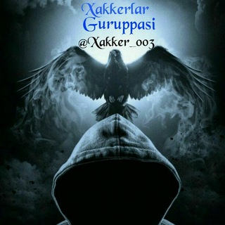 Логотип @xakkerlar_guruppasi - XAKKERLAR GURUPPASI #UYDA_ QOLING
