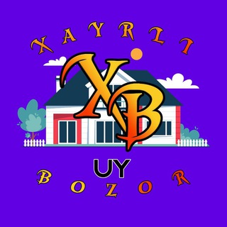 Логотип @xayrlibozor_uy - XayrliBozor ▪️UY-JOY 🏠