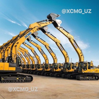 Логотип @xcmg_uz - Yuk mashinalar ✅ Kranlar ✅ Bashniyalar ✅ BARCHA TURDAGI QURILISHDA ISHLATILADIGAN YUK MASHINALAR🇺🇿