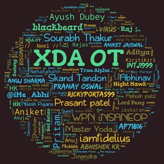 Логотип @xdaofftopicgroup - XDA Off Topic Group