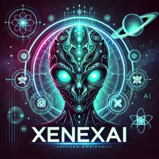 Логотип @xenexai_inofficial - xenexAi - Alien AI technology