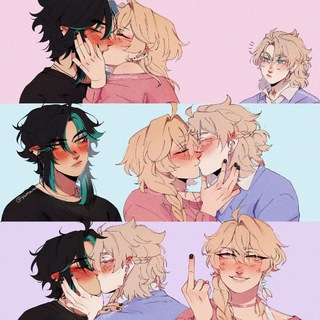 Логотип @xiaoaetheralbedo - Xiao,Aether,Albedo|Genshin|18+