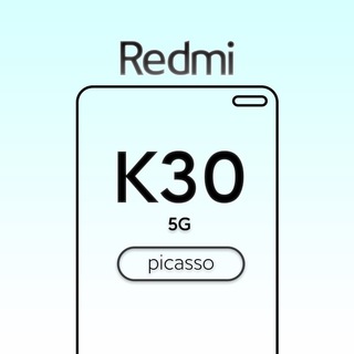 Логотип @xiaomiredmik30 - Xiaomi Redmi K30 5G / Picasso