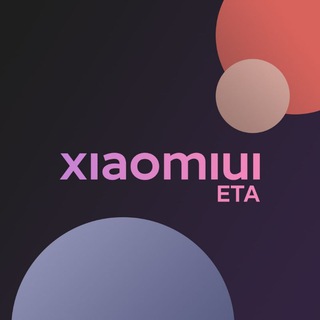 Логотип @xiaomiuietagroup - Xiaomiui ETA Group