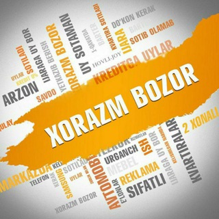 Логотип @xorazmbozorshu - Xorazm Bozor