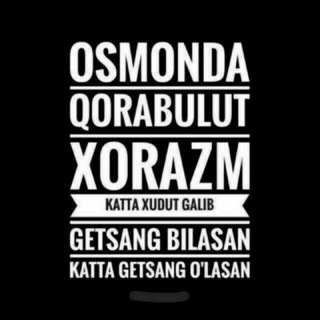 Логотип @xorazmgrupasi - ꧁[̲̅Xཽ̲̅][̲̅Oཽ̲̅][̲̅Rཽ̲̅][̲̅Aཽ̲̅][̲̅Zཽ̲̅][̲̅Mཽ̲̅] [̲̅Nཽ̲̅]1꧂