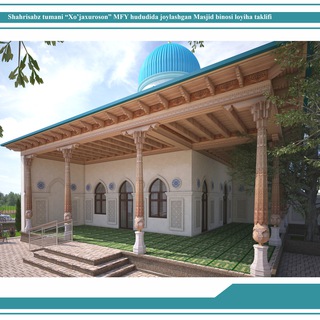 Логотип @xujaxuroson_masjidi - Хўжахуросон масжиди қайта қурилиши. Xo‘jaxuroson masjidi qayta qurilishi.