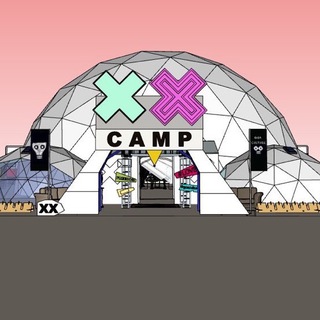 Логотип @xx_talk - Burning man 2022| CAMP XX