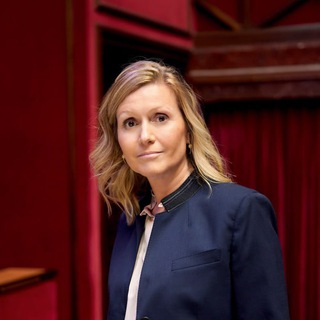 Логотип @yaelbraunpivet - Yaël Braun-Pivet, le fil 🗞🎙