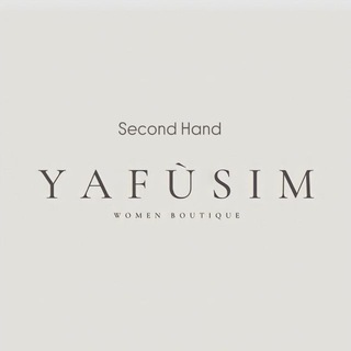 Логотип @yafusimboutique - YAFÙSIM second hand🛍️