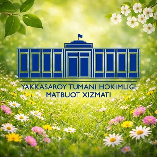 Логотип @yakkasaroy_hokimiyati - Yakkasaroy tuman hokimligi Matbuot xizmati