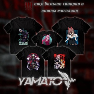 Логотип @yamato_shop - YAMATO - Магазин Аниме Футболок
