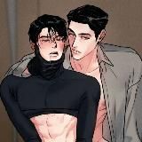 Логотип @yaoimanhvam - Яой манги / манхвы 18+