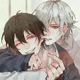 Логотип @yaoyticc - Чашечку яоя?😏