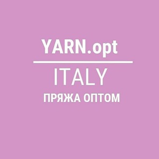 Логотип @yarnoptitaly - канал Yarn.opt.italy