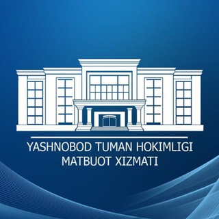 Логотип @yashnobod_hokimligi - Yashnobod tumani hokimligi Matbuot xizmati/Пресс-служба Яшнабадского районного хокимията